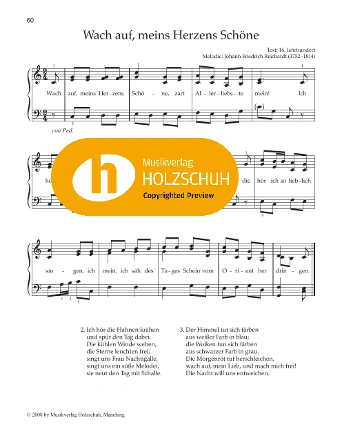 Wach auf, meins Herzens Schöne